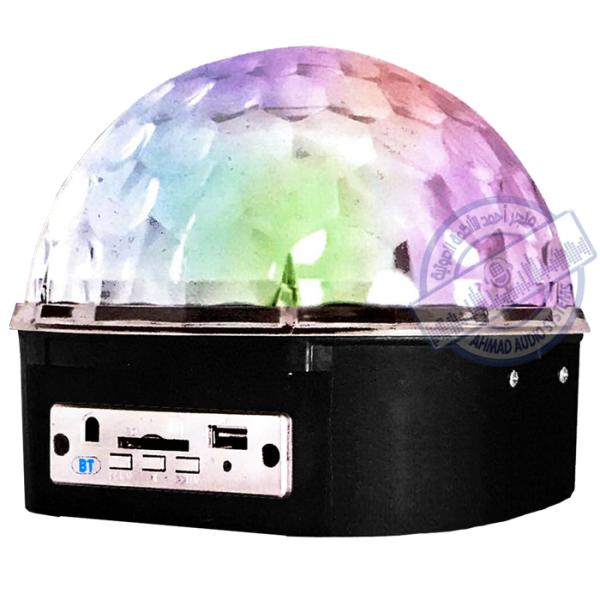 DLC-B7101 BT LED CRYSAL MAGIC BALL LIGHT قبة اضاءة LED  من دي ال سي مع بلوتوث ويو اس بي وراديو مناسبة للحفلات المنزلية 